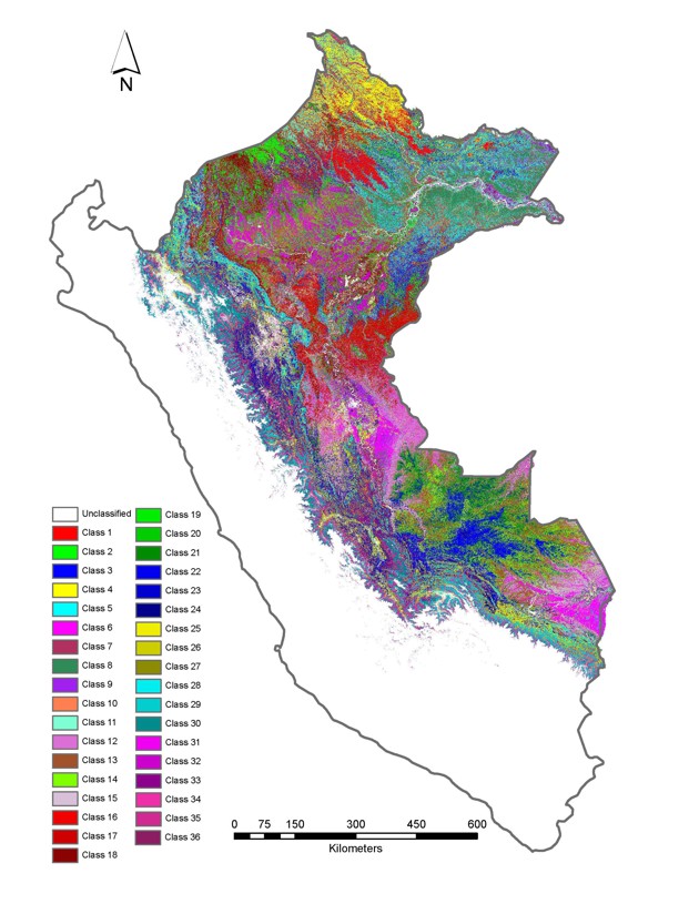 amazon rainforest chemical mapping
