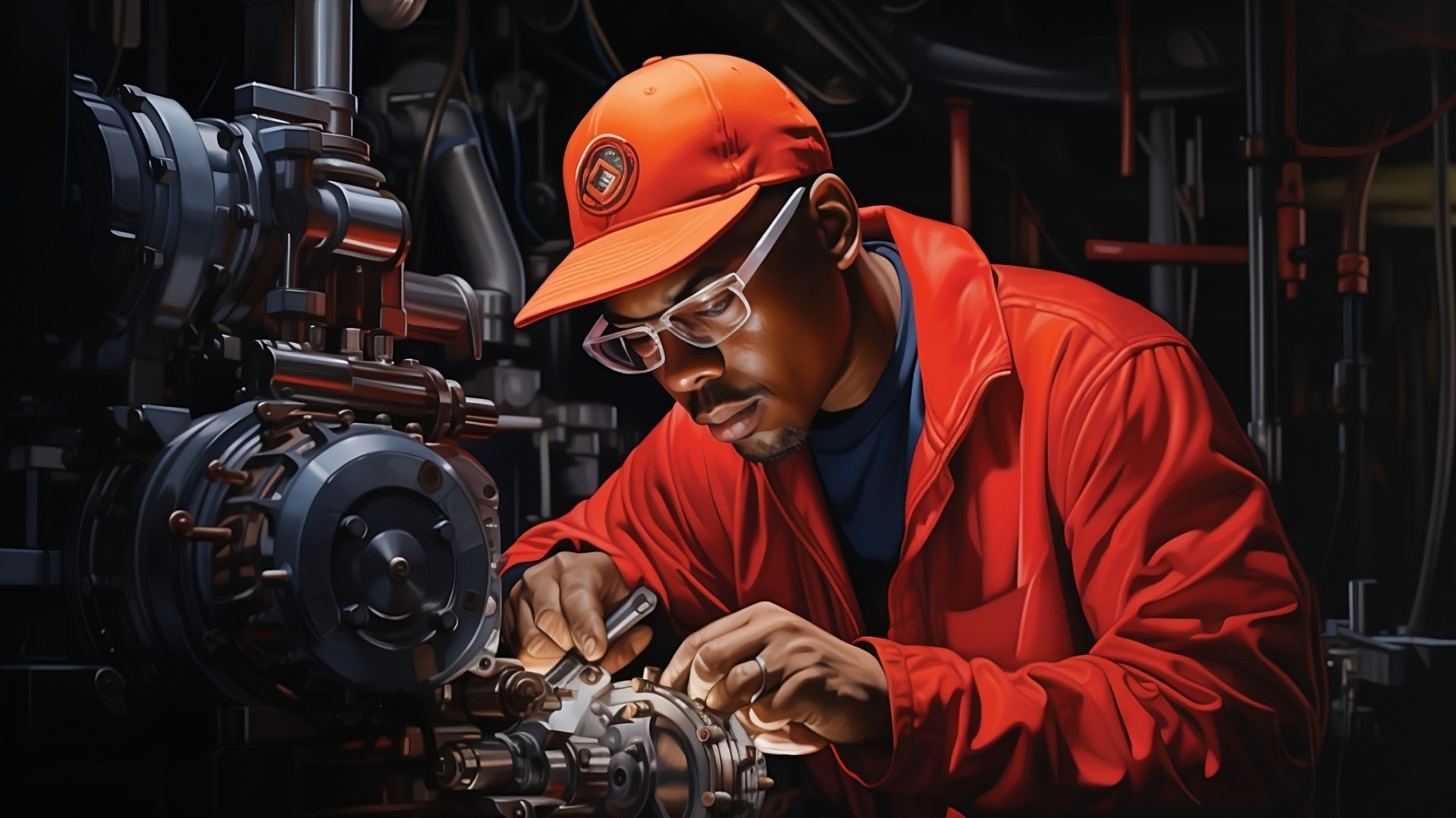 an example of the manufacturing industrial process