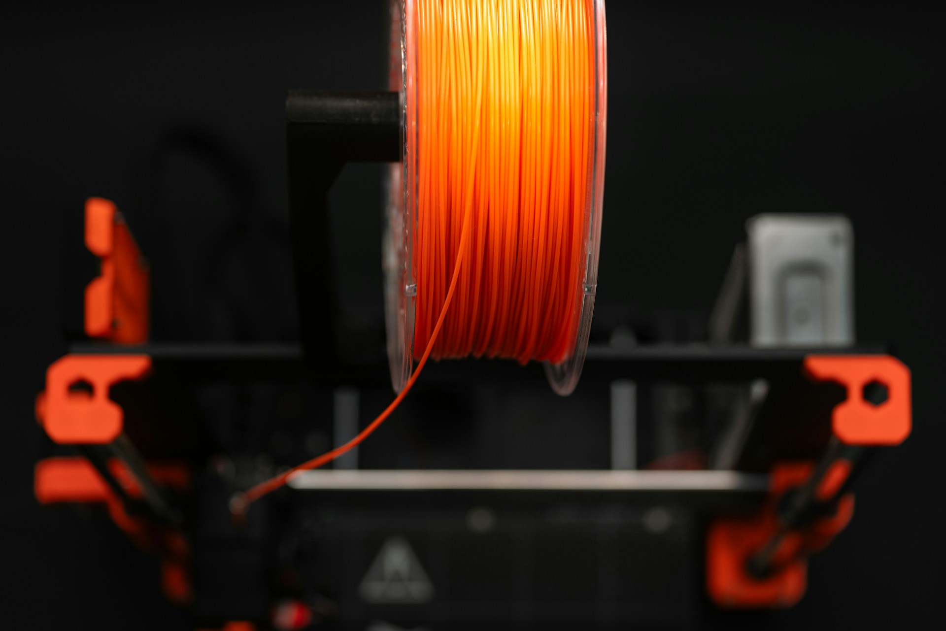orange 3D printer filament