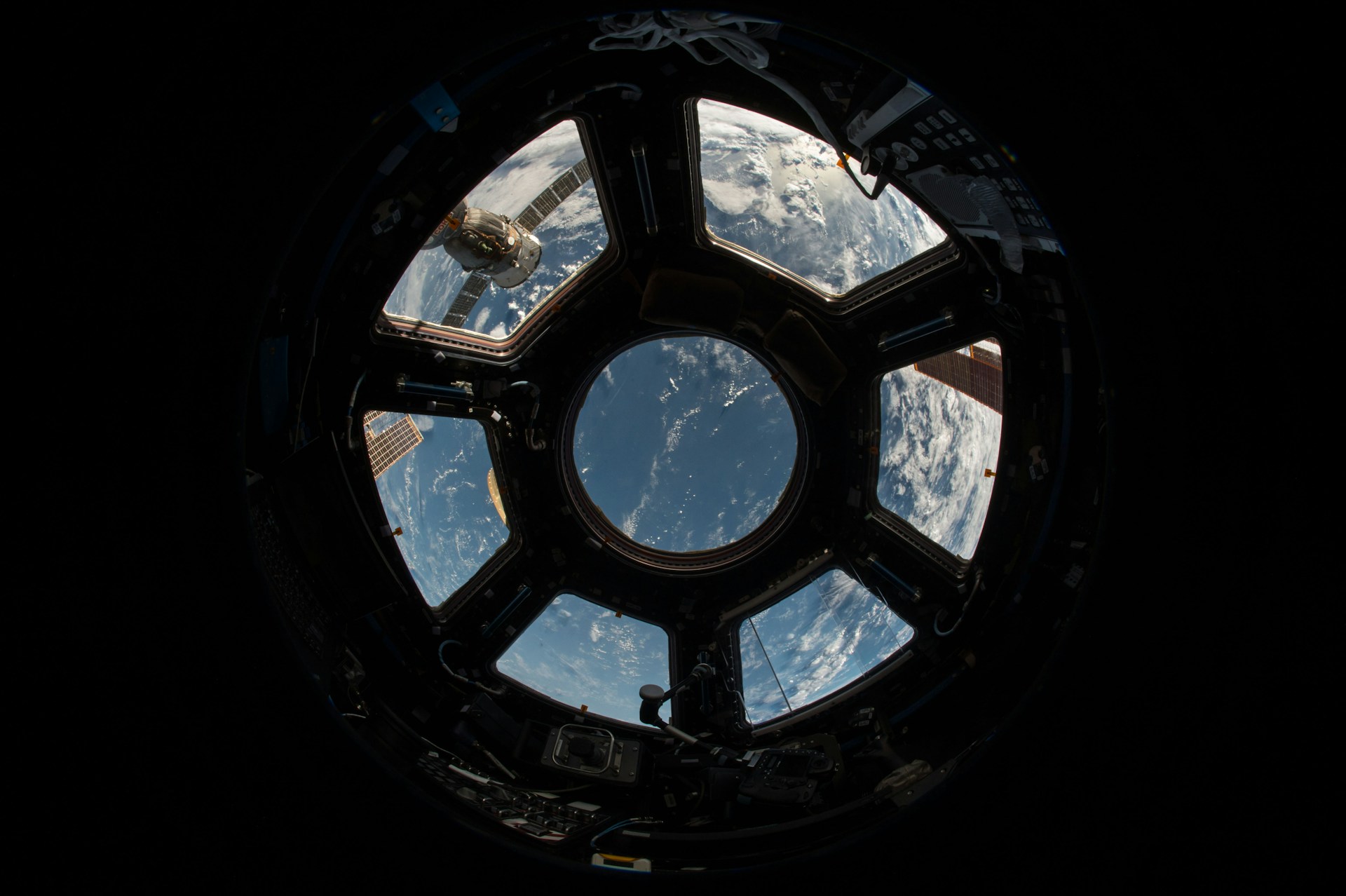 The ISS cupola