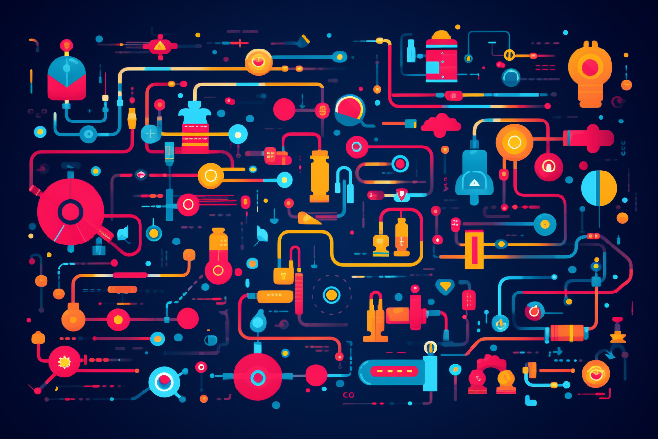 a visualization of the internet of things