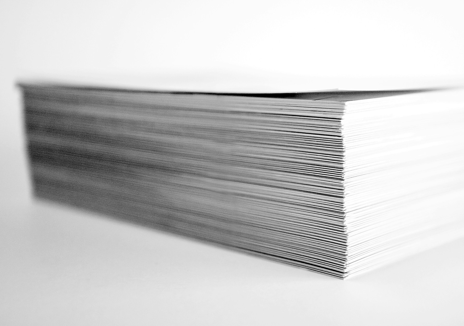 a paper stack of safety data sheets