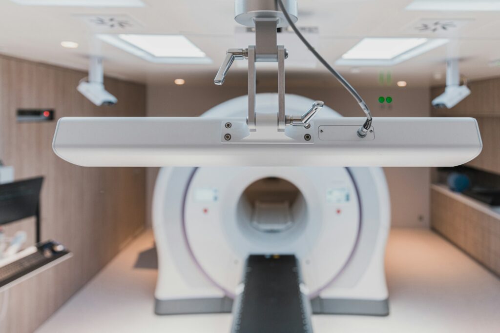CT scan radiology equipment