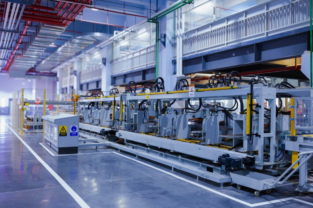 Industrial factory equipment