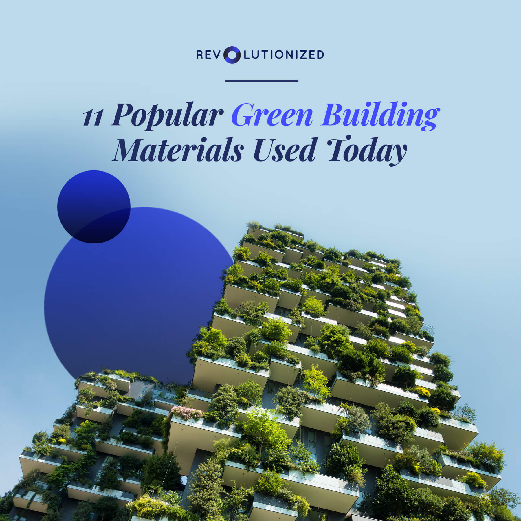 Green building materials