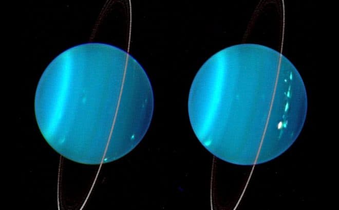Keck Telescope Views of Uranus