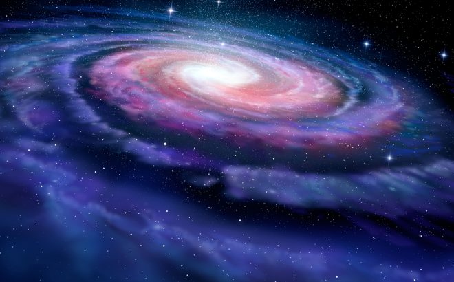 a spiral galaxy is one of the many types of galaxies