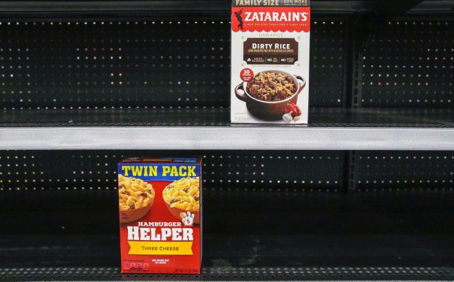 food shortages in 2022 are leading to emptier shelves