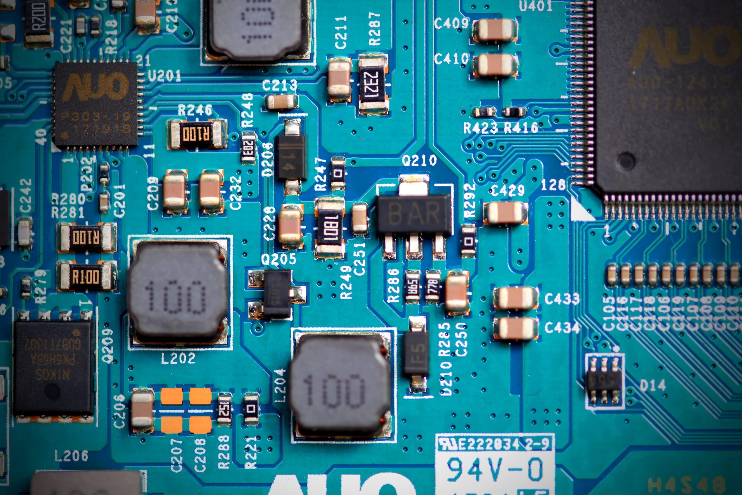 semiconductor on PCB