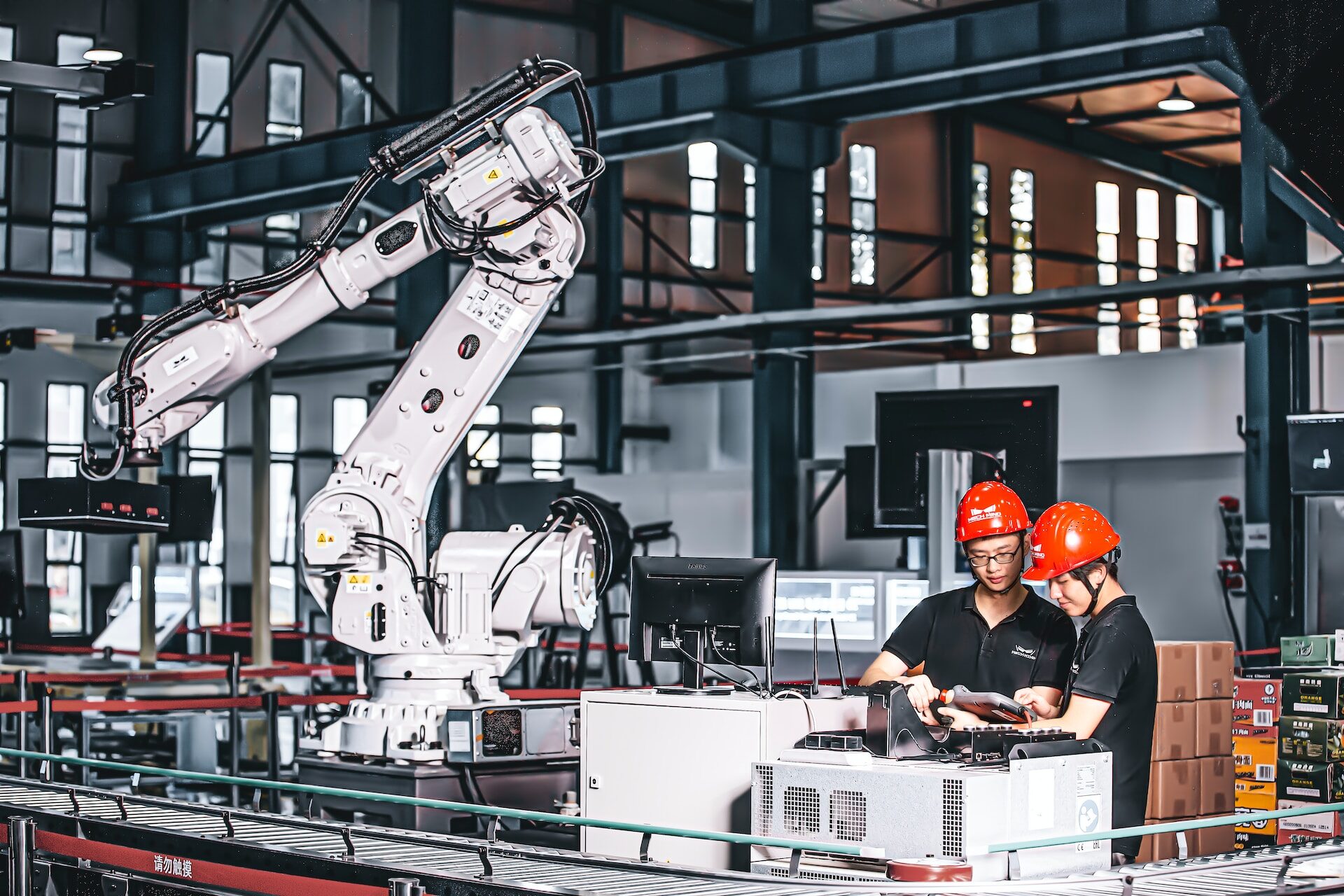 a team that deploying cobots in manufacturing