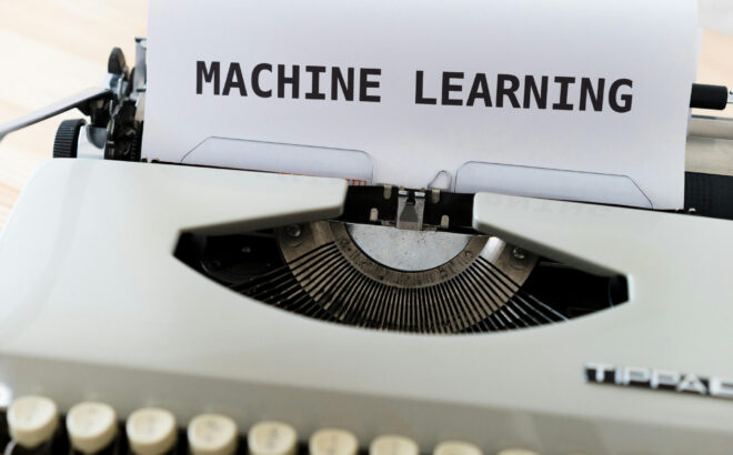 typewriter reading machine learning