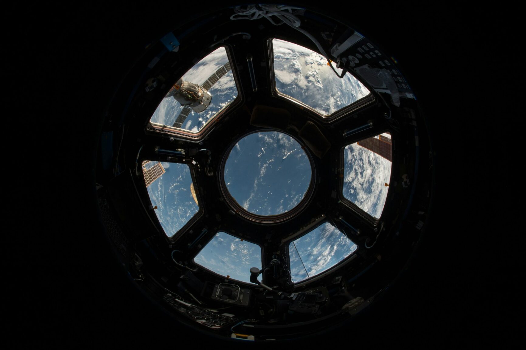 The ISS cupola