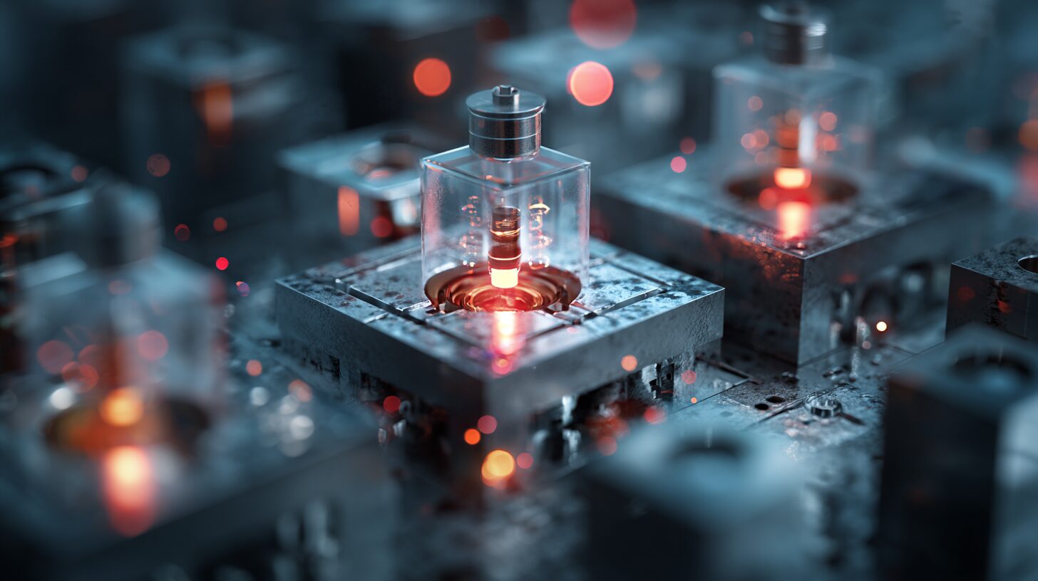 an artistic representation of electronic discharge manufacturing